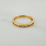 Anillo Churumbela 2.3gr / T6 3/4 / 3/4 in / Oro Amarillo 18K $