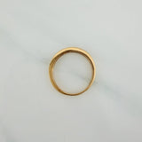 Anillo Churumbela 2.3gr / T6 3/4 / 3/4 in / Oro Amarillo 18K $