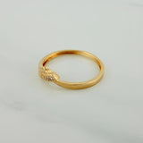 Anillo Brisa 1.5gr / T6 3/4 / 3/4 in / Oro Amarillo 18K $