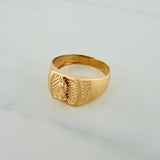 Anillo Virgen Guadalupe 4.3gr / T10 / Oro Amarillo 18K $
