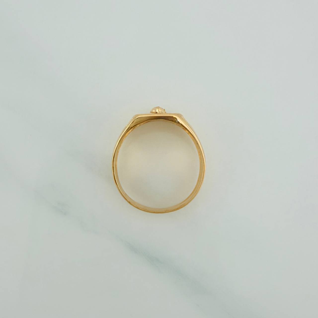 Anillo Virgen Guadalupe 4.3gr / T10 / Oro Amarillo 18K $