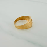 Anillo Virgen Guadalupe 4.3gr / T10 / Oro Amarillo 18K $