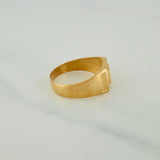 Anillo Virgen del Carmen 4.35gr / T9 1/2 / Oro Amarillo 18K $