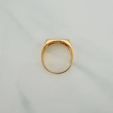 Anillo Rayado 5.15gr / T10 / Oro Amarillo 18K $