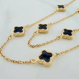 Cadena Trebol Aro Seguido 9.05gr / 18 in / 1.3mm Oro Amarillo +4 18K %