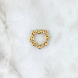 GC Ring 1gr / T9 - T11 / 4mm Smooth 18K Yellow Gold ©