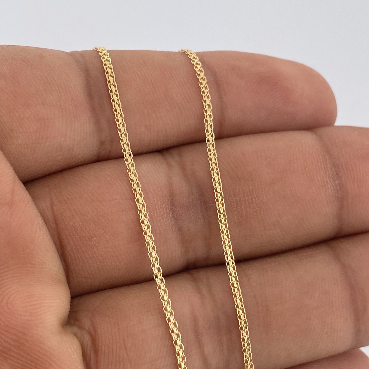 Bismark Chain 2.65gr / 19 3/4 in / 18K Gold +1 $