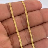 Bismark Chain 2.8gr / 17 3/4 in / 18K Gold +1 $