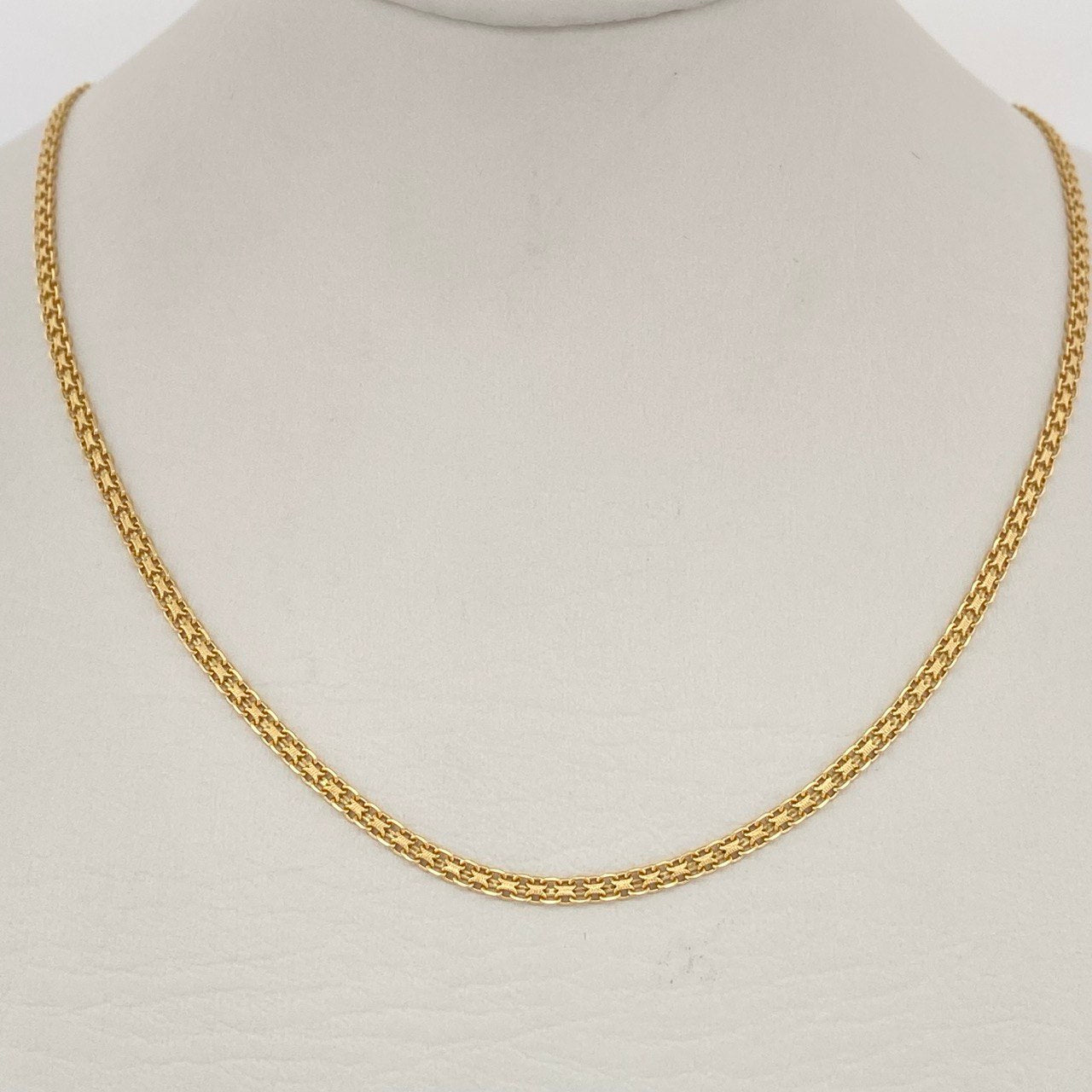 Bismark Chain 4.8gr / 20in / 18K Gold +1 $