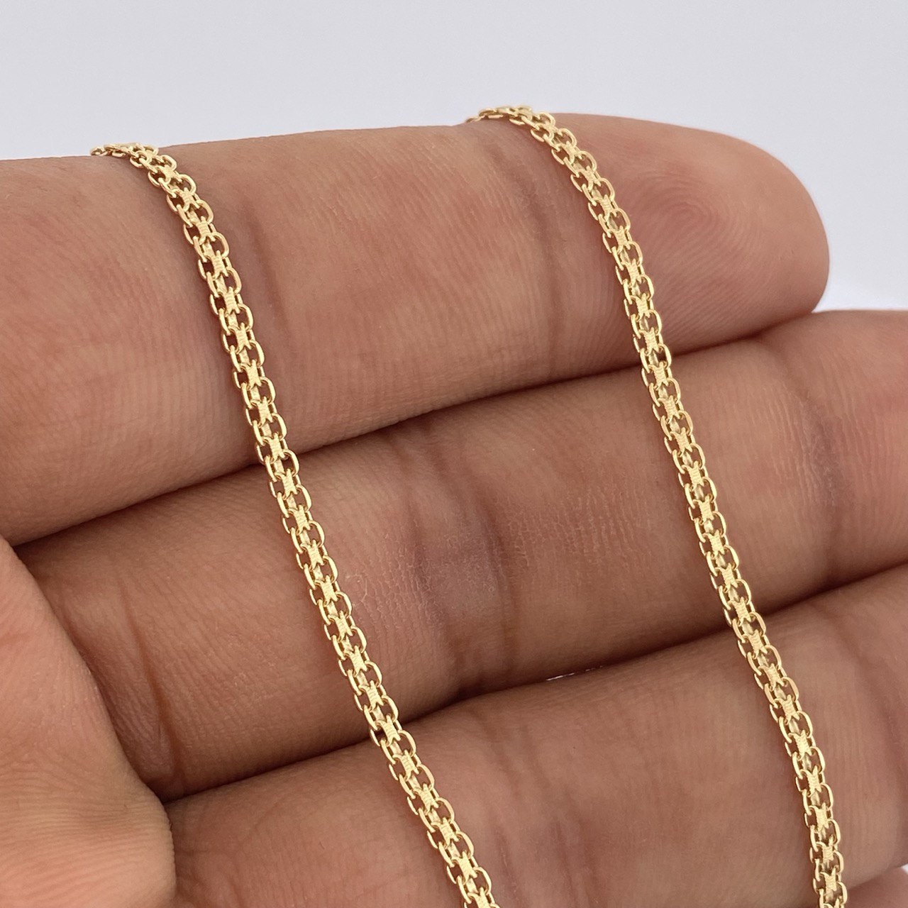 Bismark Chain 4.8gr / 20in / 18K Gold +1 $