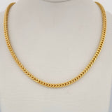 Franco Chain 15.8gr / 26 1/4 in / 18K Gold +3 $