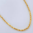 Rope Chain G 5.5gr / 24 1/4 in / 18K Gold +3 $