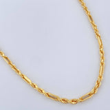 Rope Chain G 5.5gr / 24 1/4 in / 18K Gold +3 $