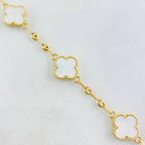 Pulso GC Trebol 7.6gr / 19cm / Oro Amarillo Nac.Esp. 18K