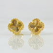 Clover Stud Earrings 2.05gr / 18K Yellow Gold *