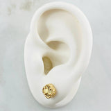 Clover Stud Earrings 2.05gr / 18K Yellow Gold *