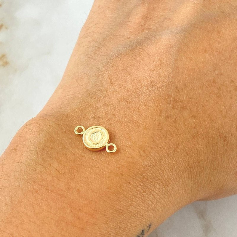 Charm Letter O 0.4gr / 0.6in 18K Gold