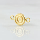 Charm Letter O 0.4gr / 0.6in 18K Gold