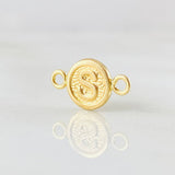 Charm Letter S 0.35gr / 0.6in / 18K Gold