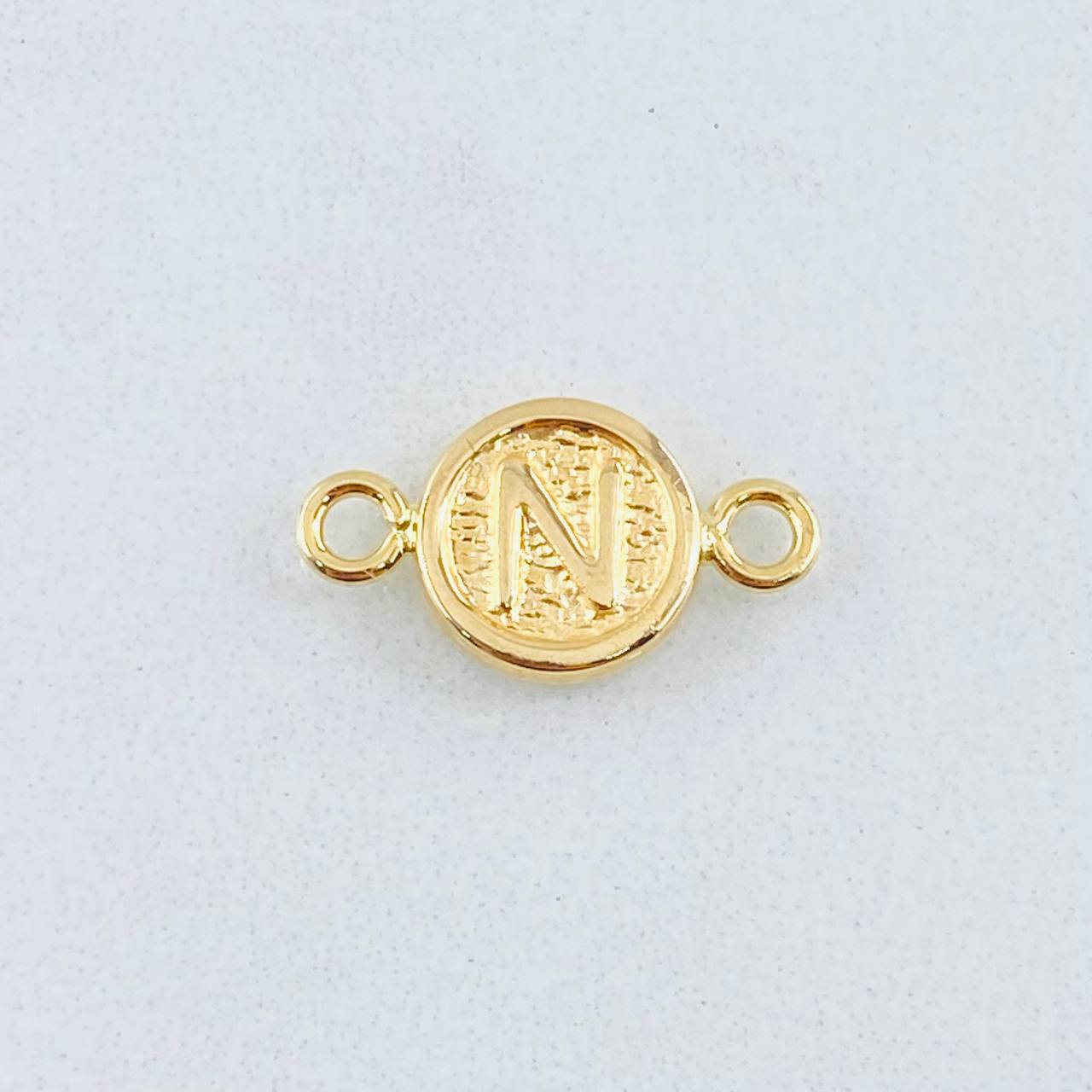 Charm Letter N 0.35gr / 0.6in / 18K Gold