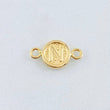 Charm Letter N 0.35gr / 0.6in / 18K Gold