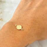 Charm Letter N 0.35gr / 0.6in / 18K Gold