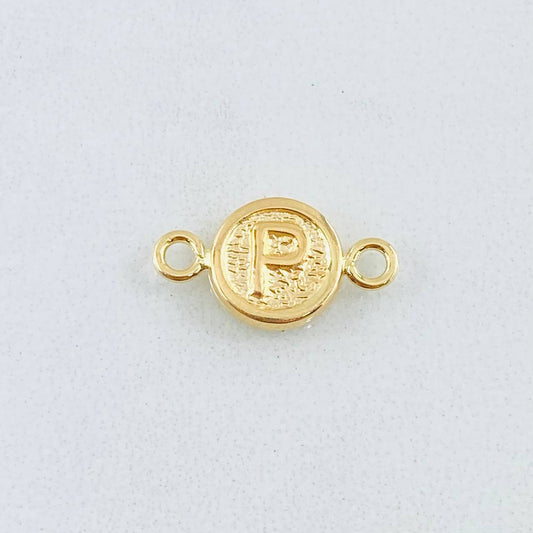 Charm Letter P 0.35gr / 0.6in / 18K Gold