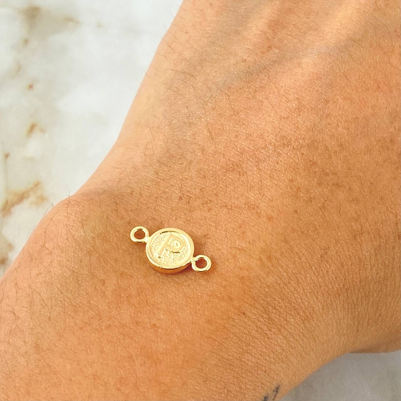 Charm Letter P 0.35gr / 1/2 in / 18K Gold