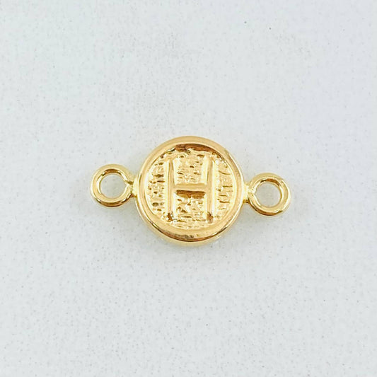 Charm Letter H 0.35gr / 0.6in / 18K Gold