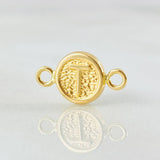 Charm Letter T 0.35gr / 0.6in / 18K Gold
