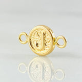 Charm Letter J 0.35gr / 0.6in 18K Gold