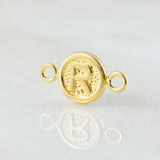 Charm Letter R 0.35gr / 0.6in / 18K Gold