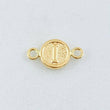 Charm Letter I 0.35gr / 0.6in 18K Gold