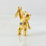 Pendant Bear Hand Up 1.85gr / 0.9in / 18K Gold
