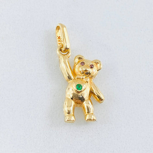 Pendant Bear Hand Up 1.9gr / 0.9in / 18K Gold