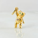 Pendant Bear Hand Up 1.85gr / 0.9in / 18K Gold