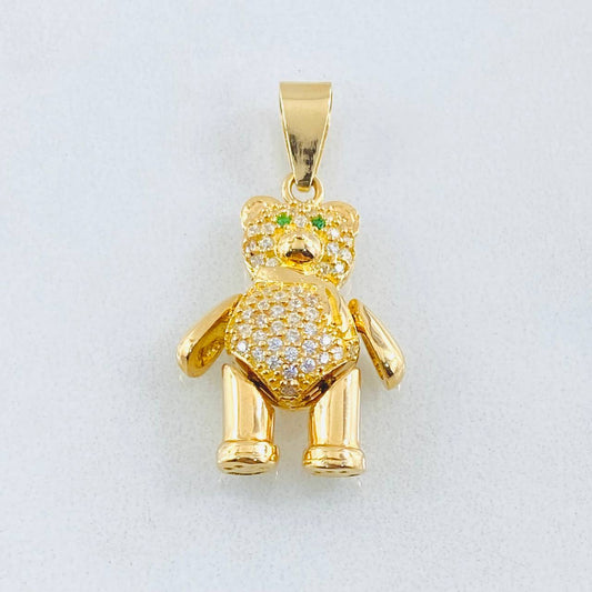 Pendant Articulated Bear 4.8gr / 3cm / 18K Gold