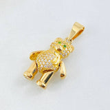 Pendant Articulated Bear 4.8gr / 3cm / 18K Gold