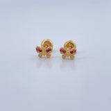 Stud Earrings 0.95gr / 18K Gold &