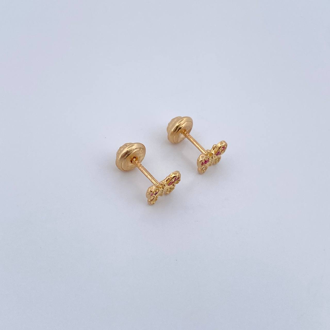 Stud Earrings 0.95gr / 18K Gold &