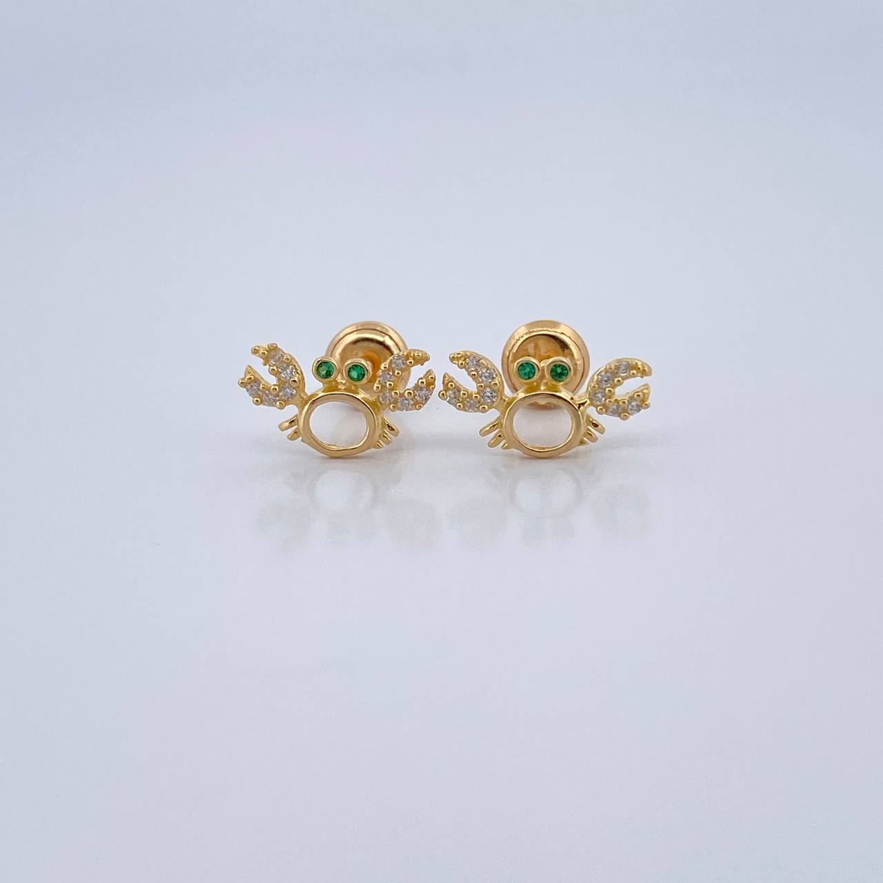 Stud Earrings 1.15gr / 18K Gold &