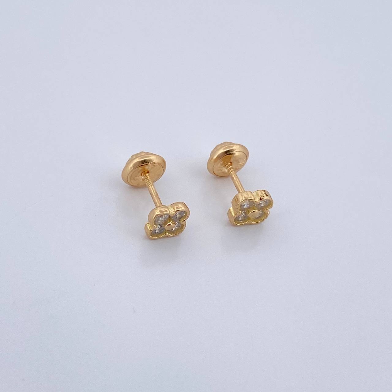 Stud Earrings 1.1gr / 18K Gold &