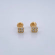 Stud Earrings 1.1gr / 18K Gold &