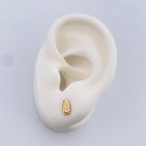 Topos Virgen De Guadalupe 0.65gr / 7.3mm Oro Amarillo 18K %