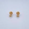 GC Stud Earrings 0.45gr / 3.45mm 18K Yellow Gold %