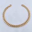 Cuban Links Bracelet 9.05gr / 20.2cm / 6mm 18K Yellow Gold &