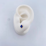 Topos Trebol 0.7gr / Electroestatico Azul Oro Amarillo 18K $