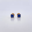 Topos Trebol 0.7gr / Electroestatico Azul Oro Amarillo 18K $
