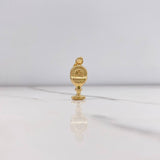Pendant Chalice 1.1gr / 2.8cm / Stamped 18K Yellow Gold #