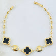 Bracelet GC Black Clover 6.1gr / 7.3in / 18K Yellow Gold Nac.Esp. ©
